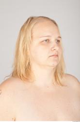 Head Woman White Overweight